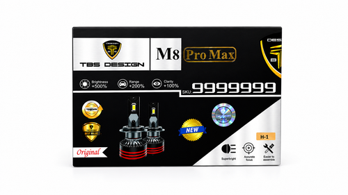 هدلایت m8 promax یخی ۶۰۰۰K پایه TBS H1 اقساطی